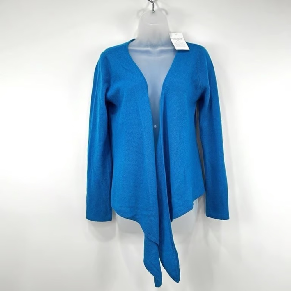 Soft Surroundings Vibrant Blue Cardigan